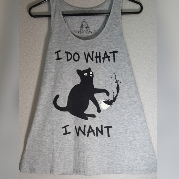 Bear Dance Tops - I Do What I Want Tank Top